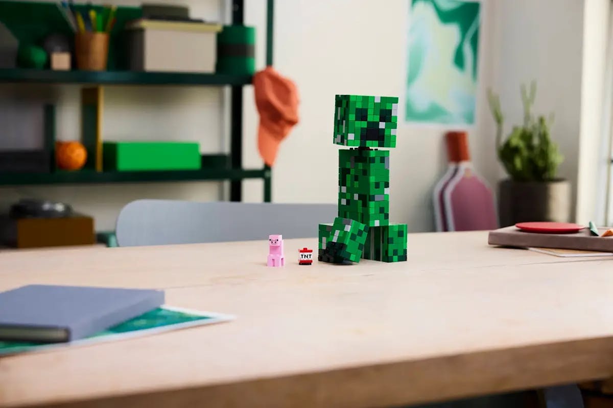 Lego Minecraft The Creeper Building Toys Set-10