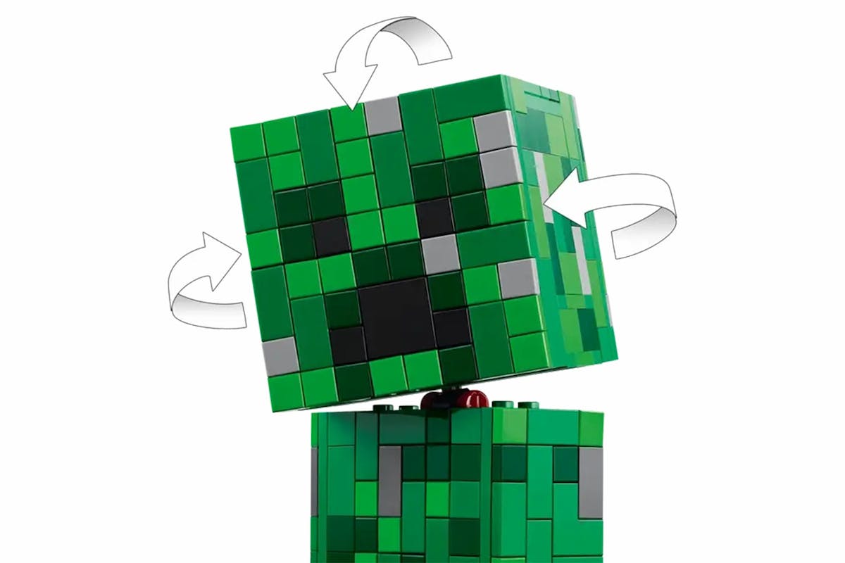 Lego Minecraft The Creeper Building Toys Set-5