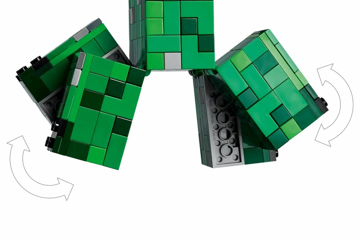 Lego Minecraft The Creeper Building Toys Set-7
