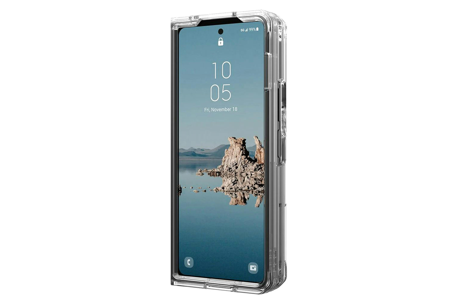 UAG Pylo Pro Samsung Series Galaxy Z Fold5 (2023) Case | Ice/Silver-5