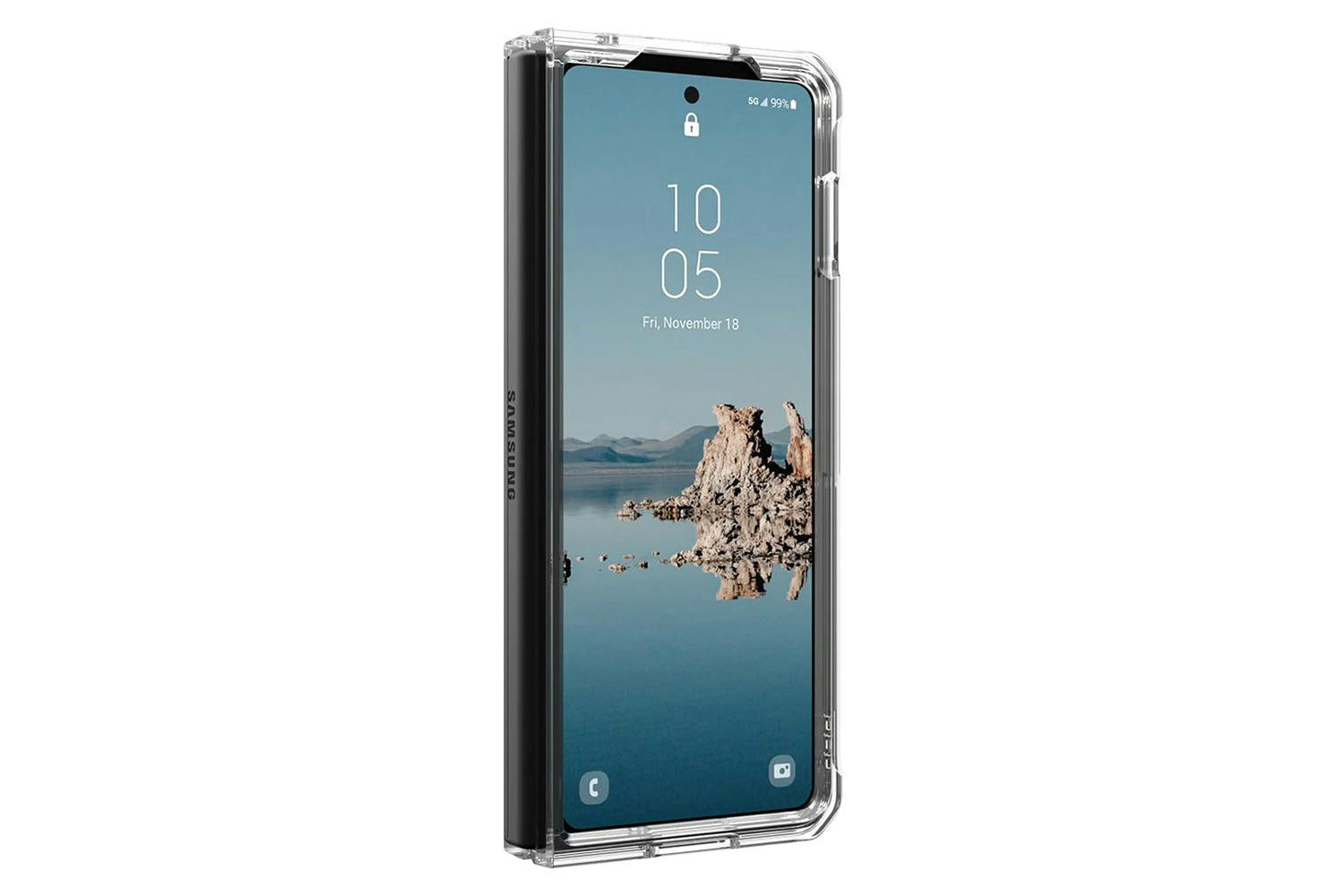 UAG Pylo Pro Samsung Series Galaxy Z Fold5 (2023) Case | Ice/Silver-6