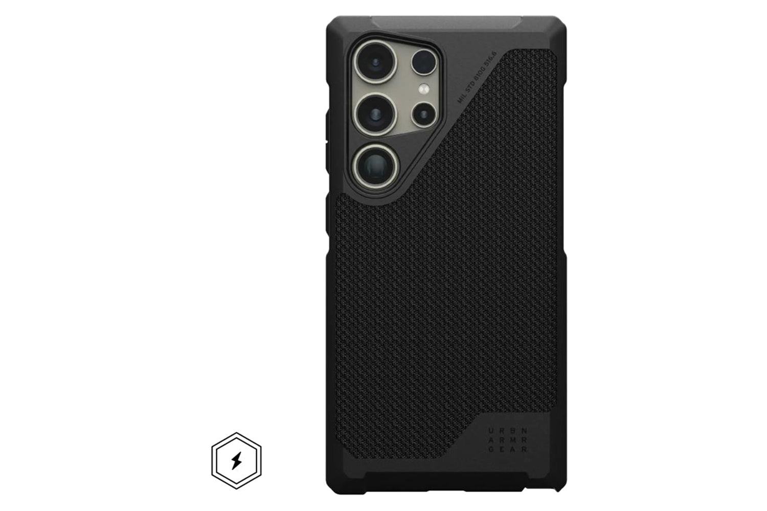 UAG Metropolis LT Pro Series Galaxy S24 Ultra Case | Kevlar Black-2