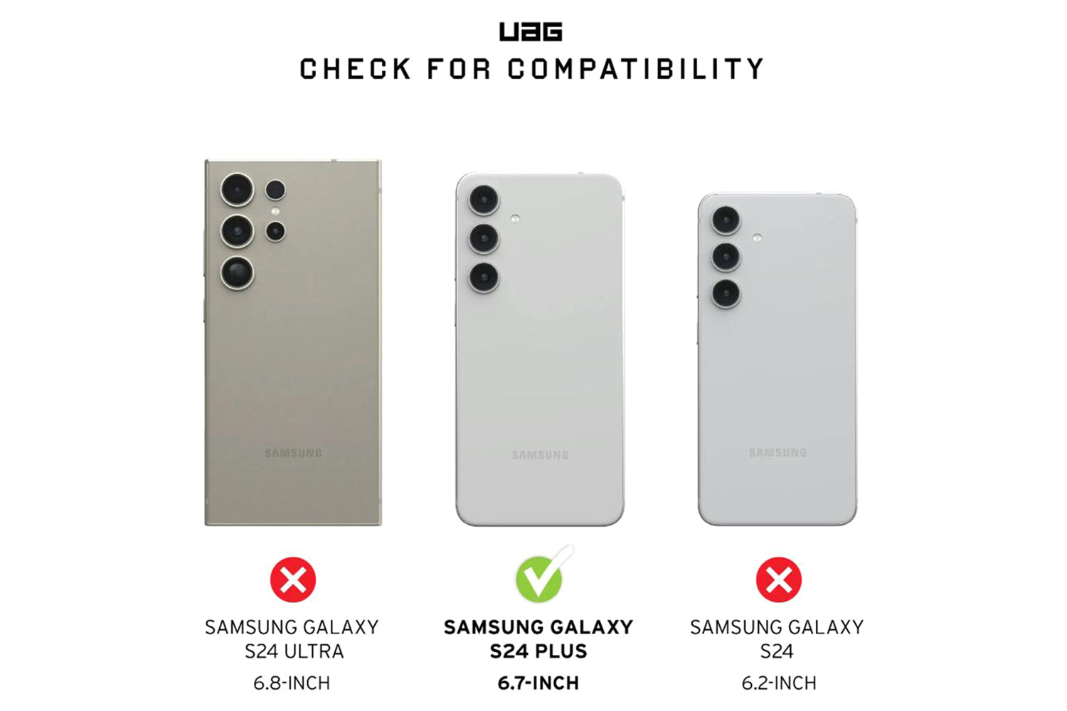 UAG Plyo Series Galaxy S24 Plus Case | Ice-10
