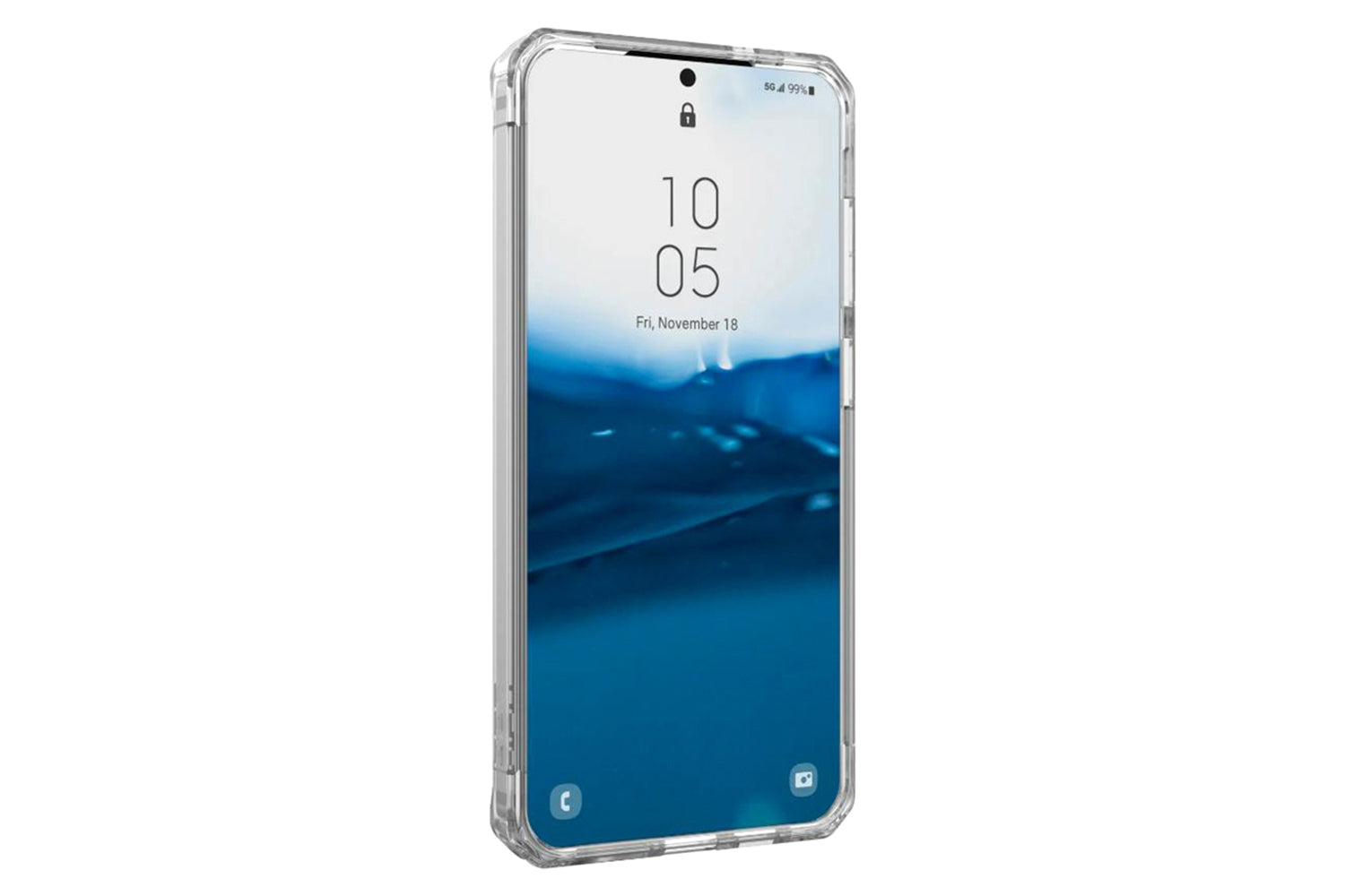 UAG Plyo Series Galaxy S24 Plus Case | Ice-7