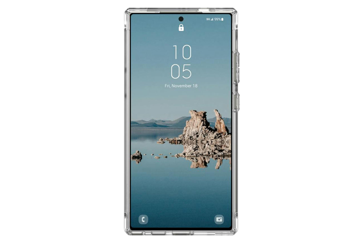 UAG Plyo Pro Series Samsung Galaxy S24 Ultra Case | Ice/Silver-5