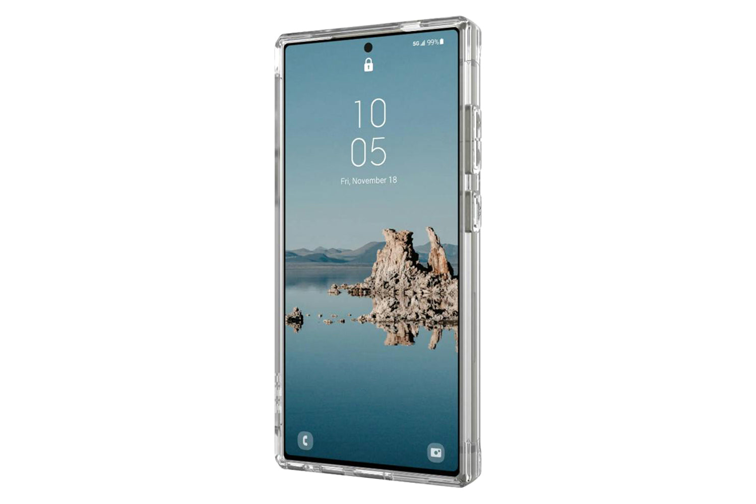 UAG Plyo Pro Series Samsung Galaxy S24 Ultra Case | Ice/Silver-6