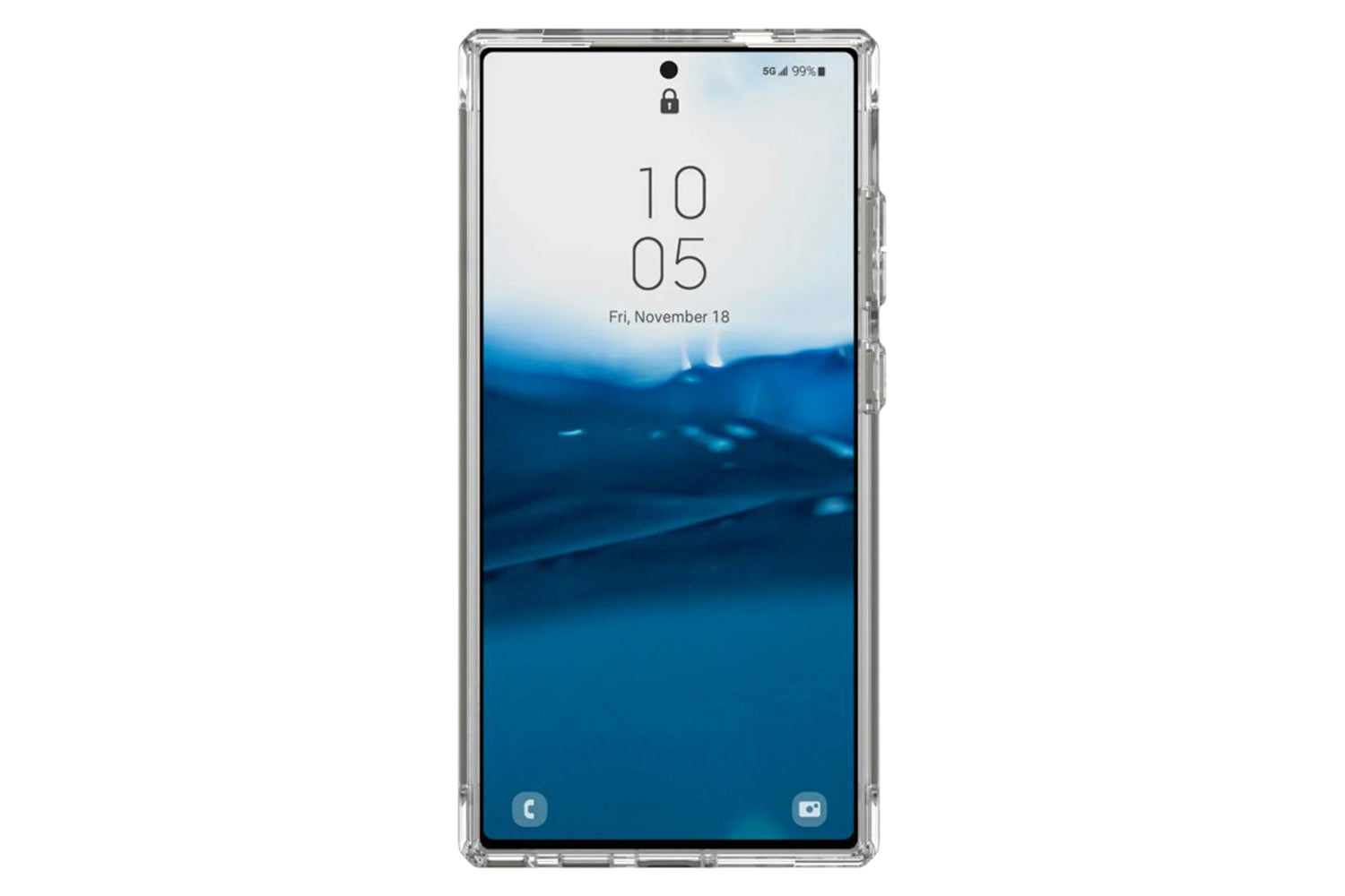 UAG Plyo Series Samsung Galaxy S24 Ultra Case | Ice-5