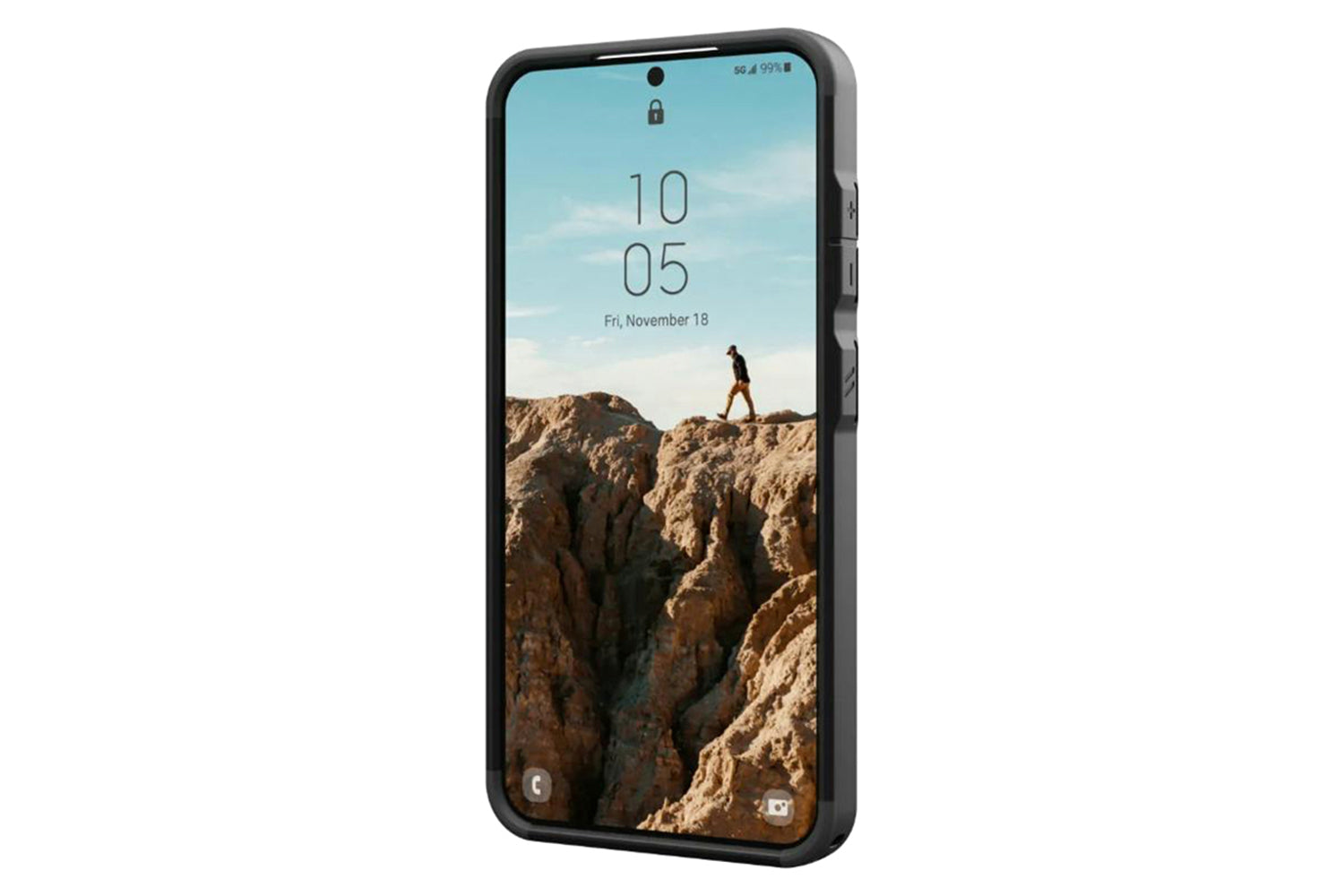 UAG Civilian Series Samsung Galaxy S24 Case | Black-7