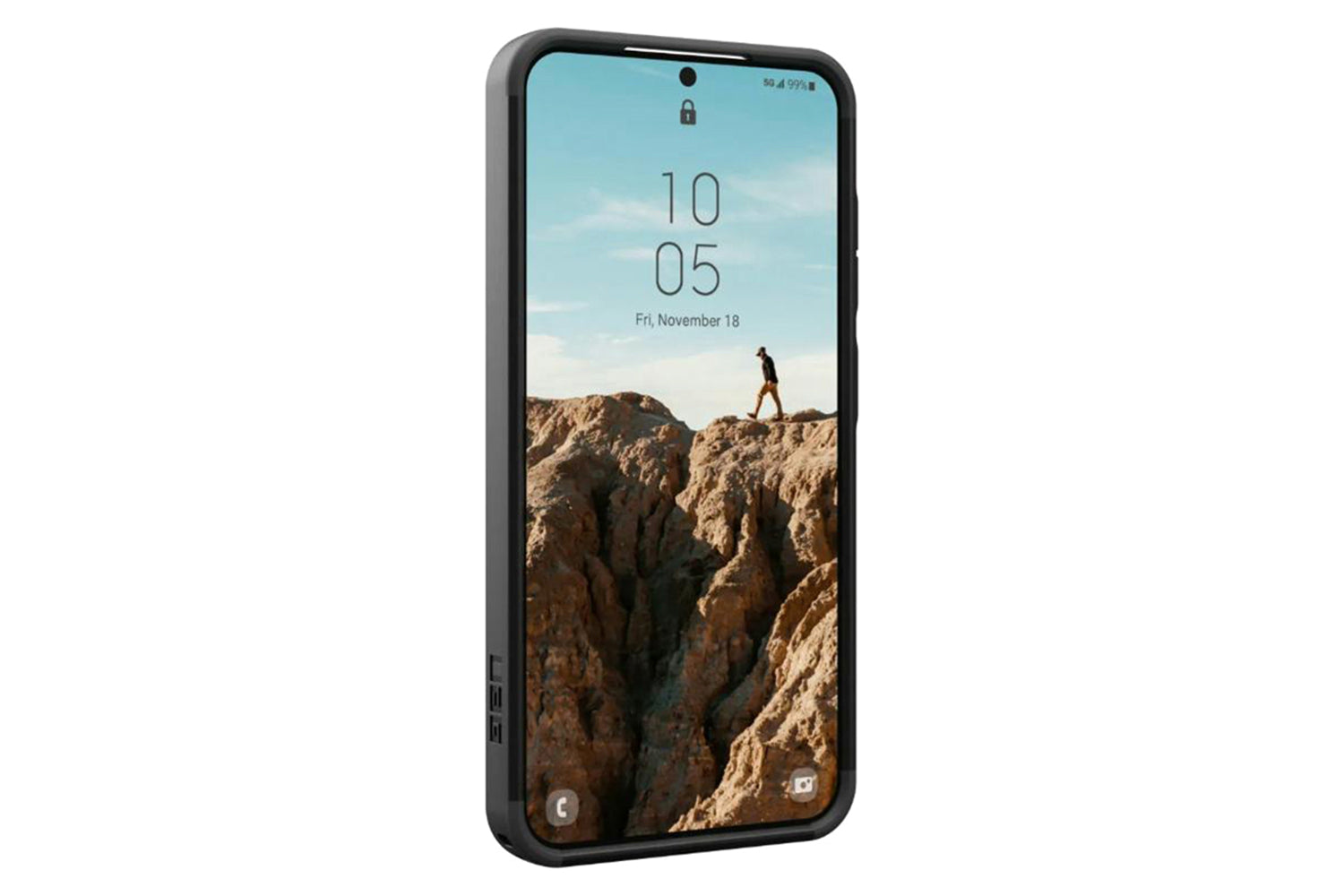 UAG Civilian Series Samsung Galaxy S24 Case | Black-8