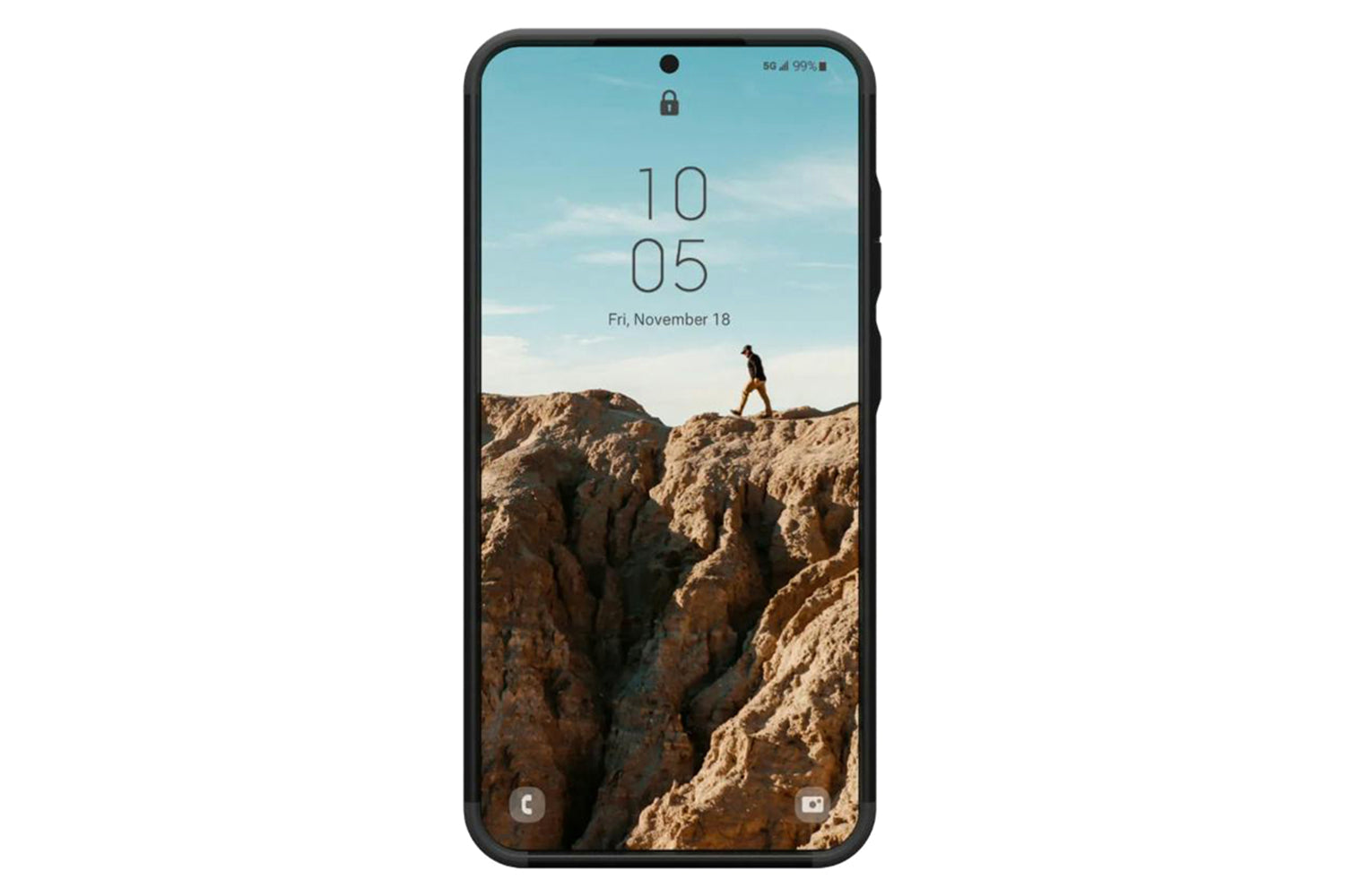 UAG Civilian Series Samsung Galaxy S24+ Case | Black-6