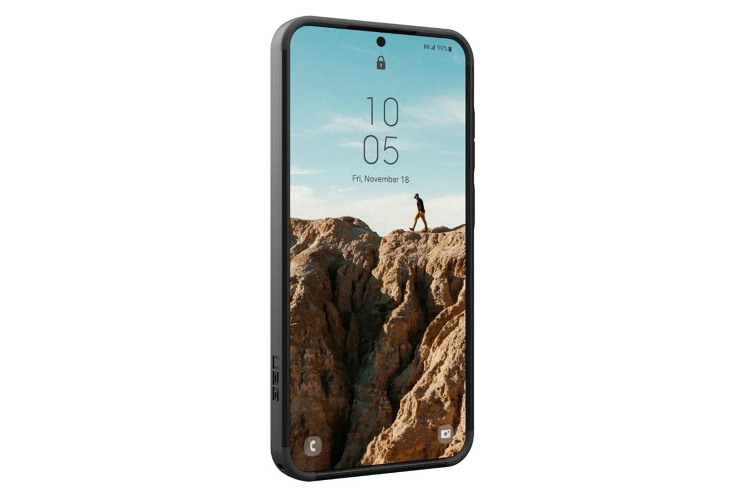 UAG Civilian Series Samsung Galaxy S24+ Case | Black-8