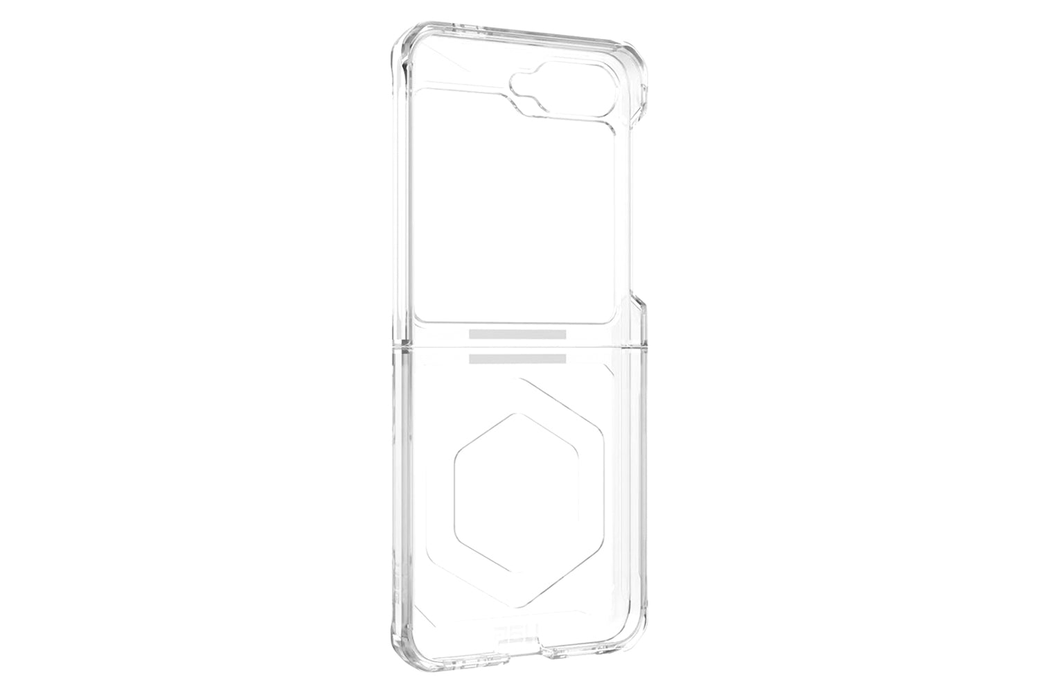 UAG Plyo Pro Magnetic Series Galaxy Z Flip6 Case 2024 | Ice & Silver-16