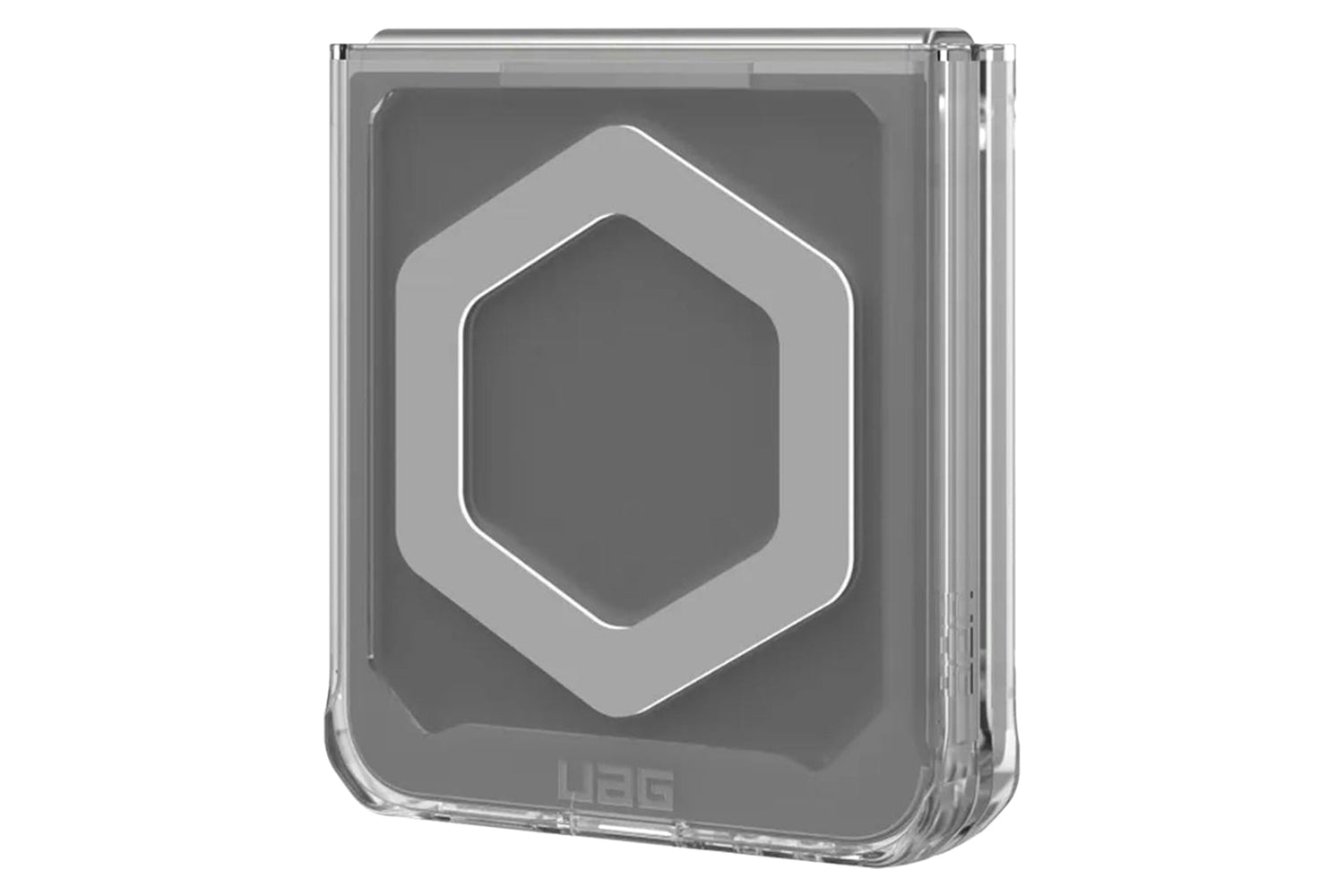 UAG Plyo Pro Magnetic Series Galaxy Z Flip6 Case 2024 | Ice & Silver-4
