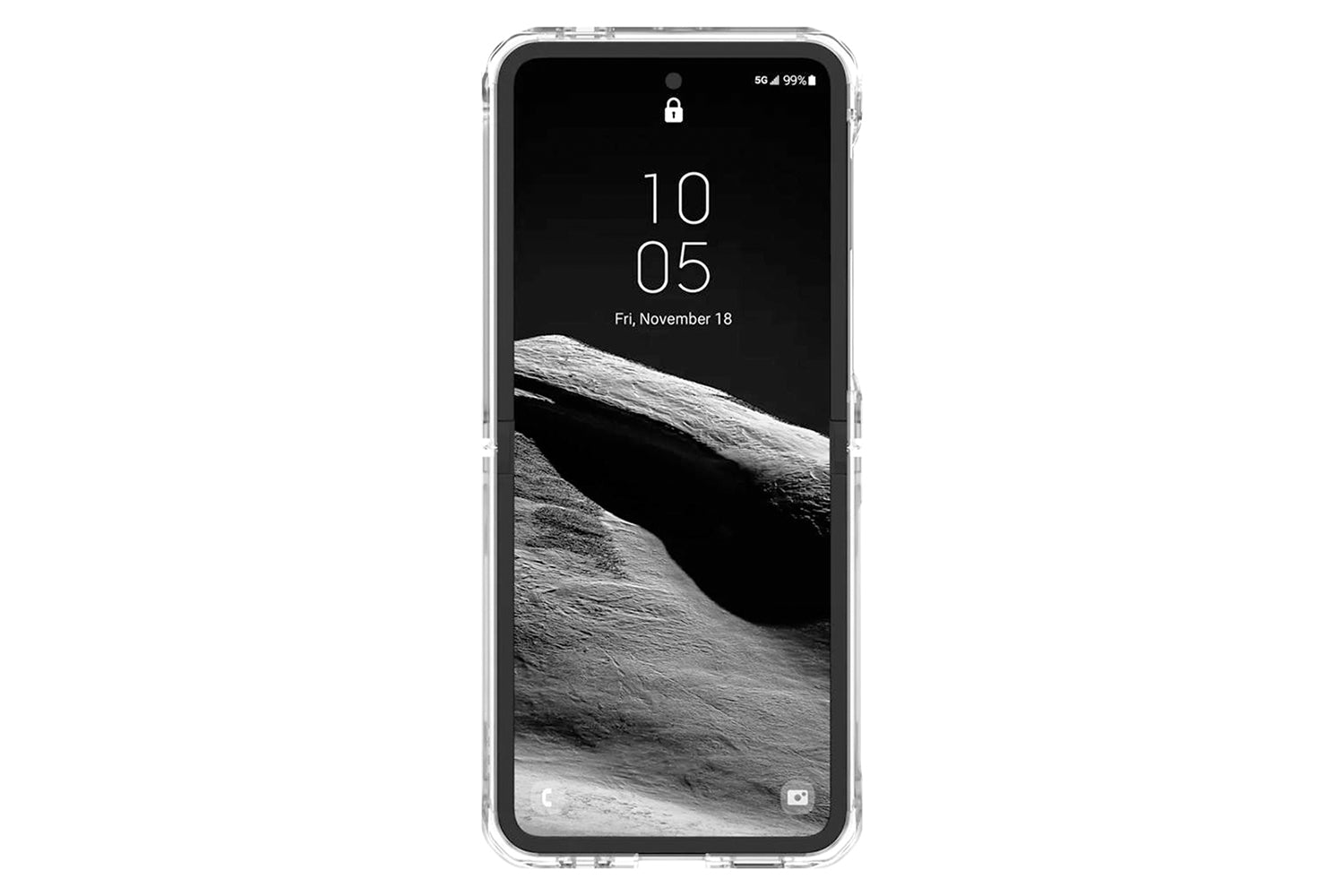 UAG Plyo Pro Magnetic Series Galaxy Z Flip6 Case 2024 | Ice & Silver-7