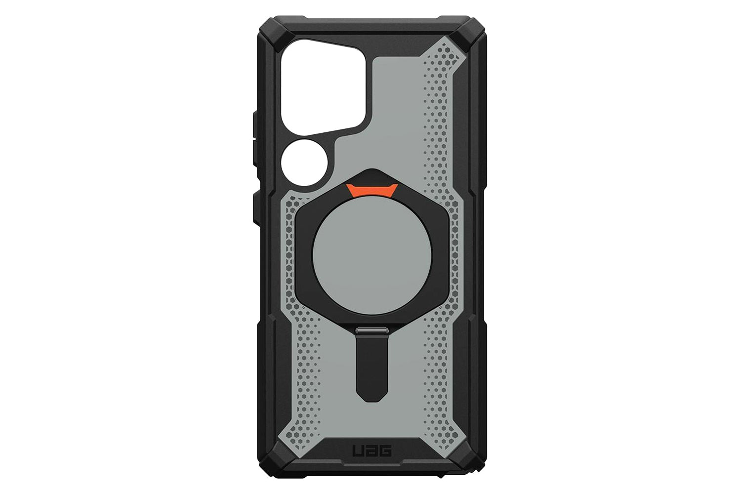 UAG Plasma XTE Samsung Galaxy S25 Ultra Magnetic Case | Black/Orange