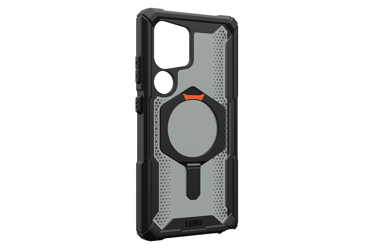 UAG Plasma XTE Samsung Galaxy S25 Ultra Magnetic Case | Black/Orange-2