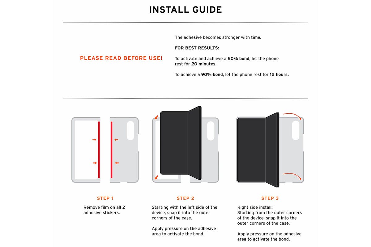 UAG Mouve Samsung Galaxy Z Fold7 Case | Ash-9