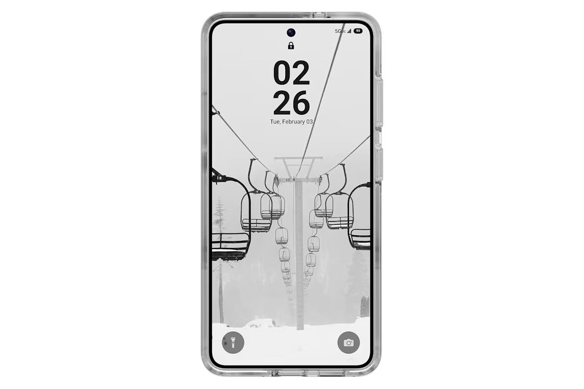 UAG Scout Clear Samsung Galaxy S26 Case | Ice/White-2