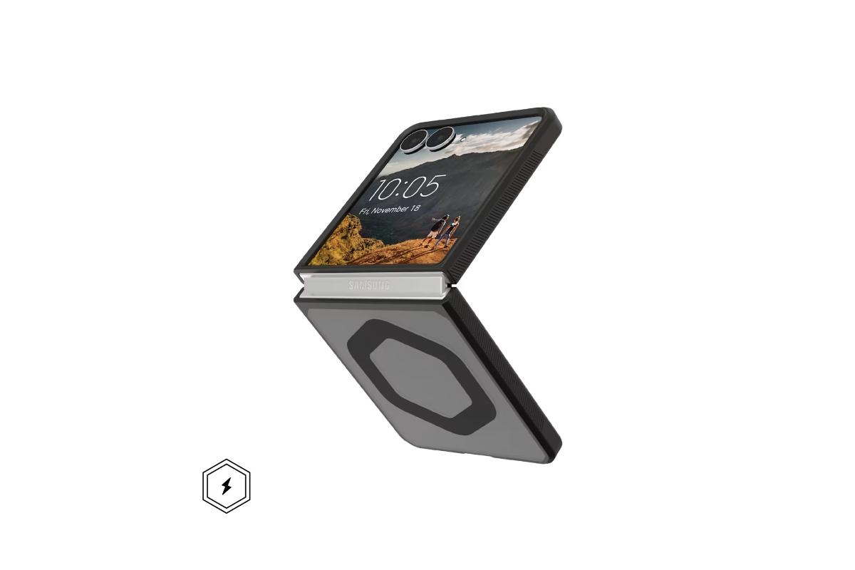 UAG Mouve Samsung Galaxy Z Flip8 Case | Ash-2