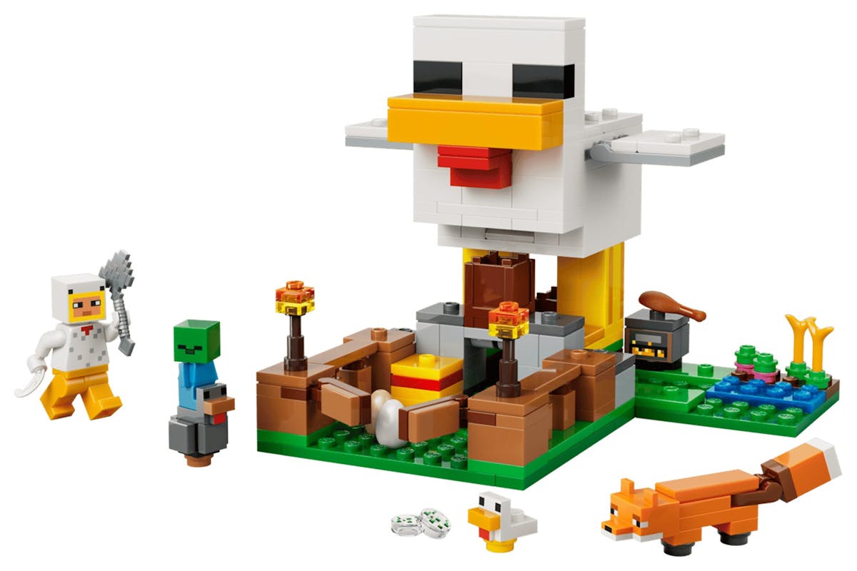 Lego Chicken Farm Building Toys Set