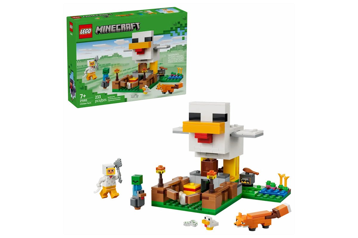 Lego Chicken Farm Building Toys Set-3