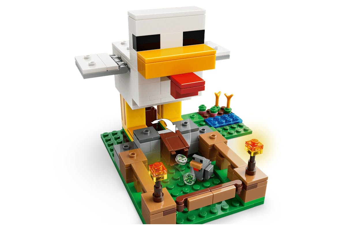 Lego Chicken Farm Building Toys Set-8