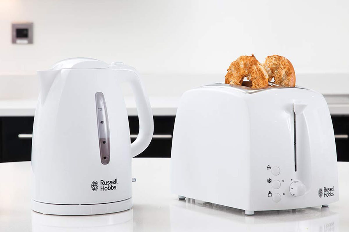 Russell Hobbs Textures 2 Slice Toaster | 21640 | White-7