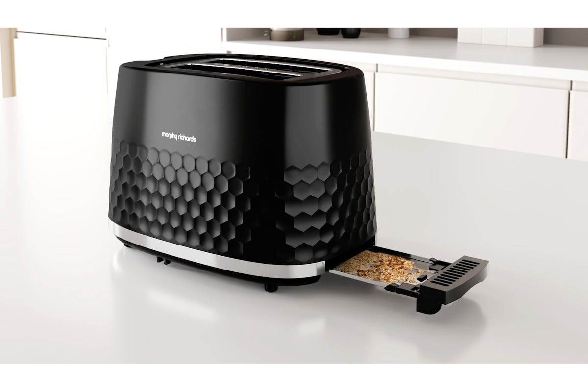 Morphy Richards Hive 2-Slice Toaster| Black | 220031-4