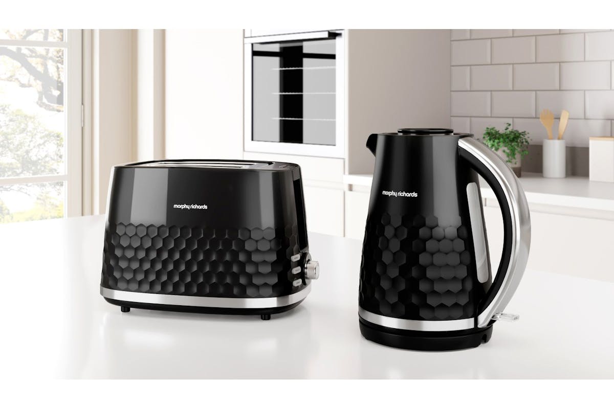 Morphy Richards Hive 2-Slice Toaster| Black | 220031-8