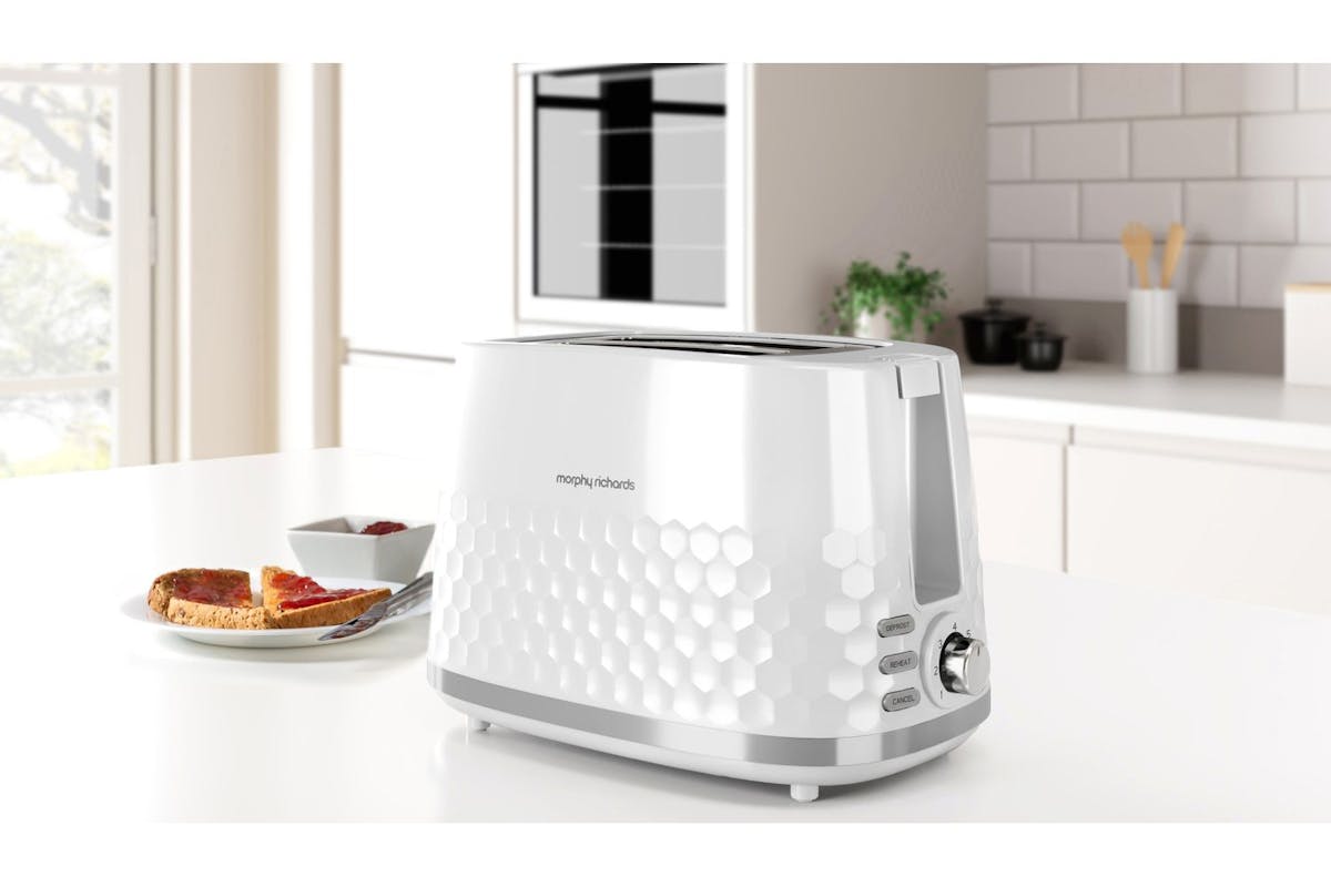 Morphy Richards Hive 2-Slice Toaster | White-2