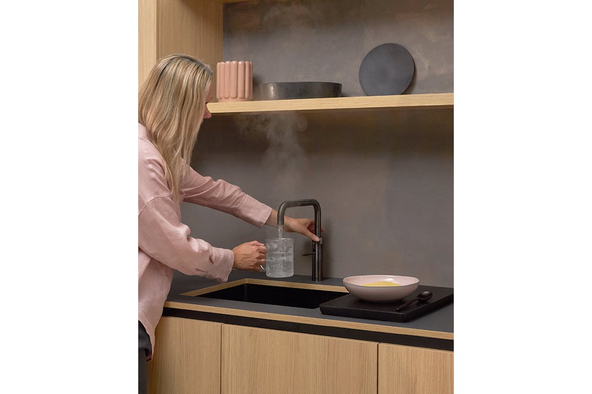 Quooker Fusion Square Tap | Gunmetal | FNSGME-2