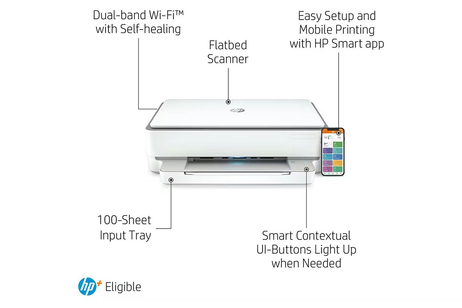 HP ENVY 6020e All-in-One Wireless Colour Printer | Cement-12