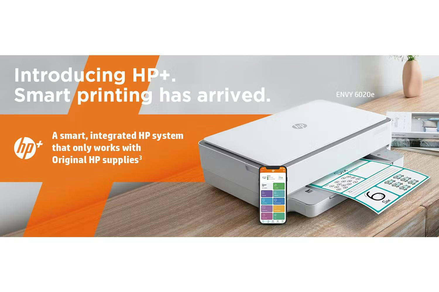 HP ENVY 6020e All-in-One Wireless Colour Printer | Cement-9