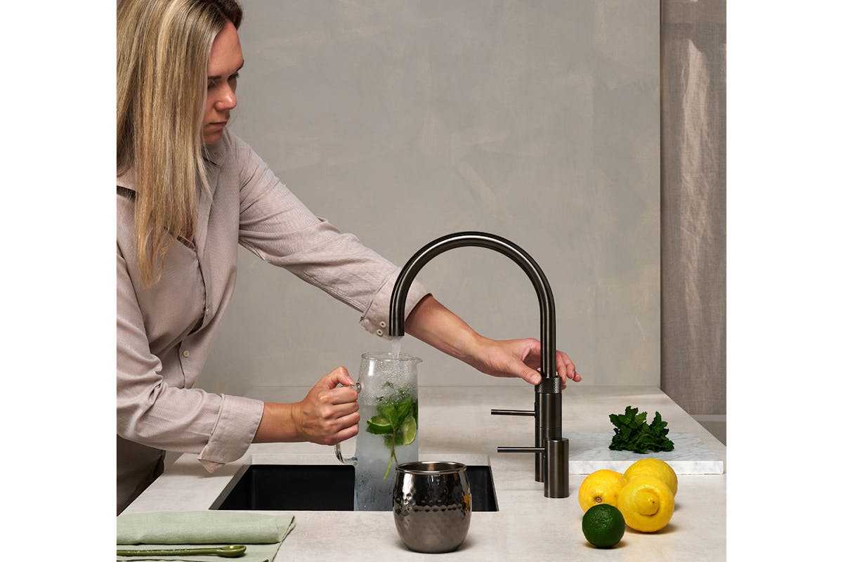Quooker Fusion Round Tap | Gunmetal | FNRGME-4