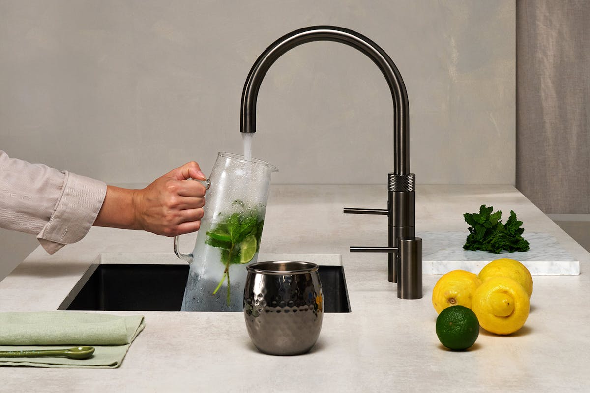 Quooker Fusion Round Tap | Gunmetal | FNRGME-5