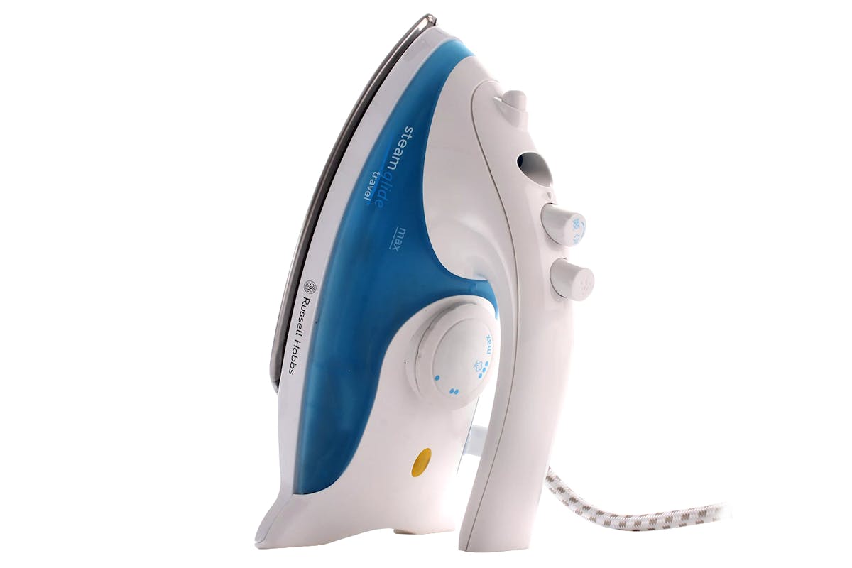 Russell Hobbs 760W Travel Iron | 22470 | White/Blue-3