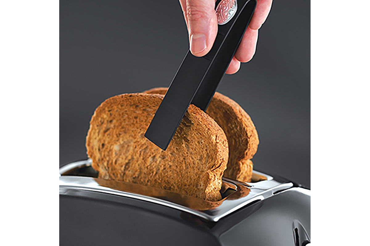 Russell Hobbs Textures Plus 2 Slice Toaster | 22601 | Black-3
