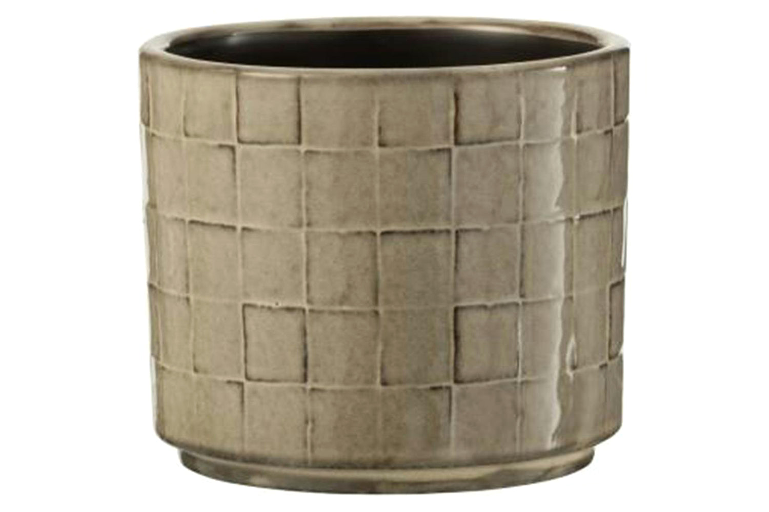 Flowerpot Square | Beige/Grey | Small