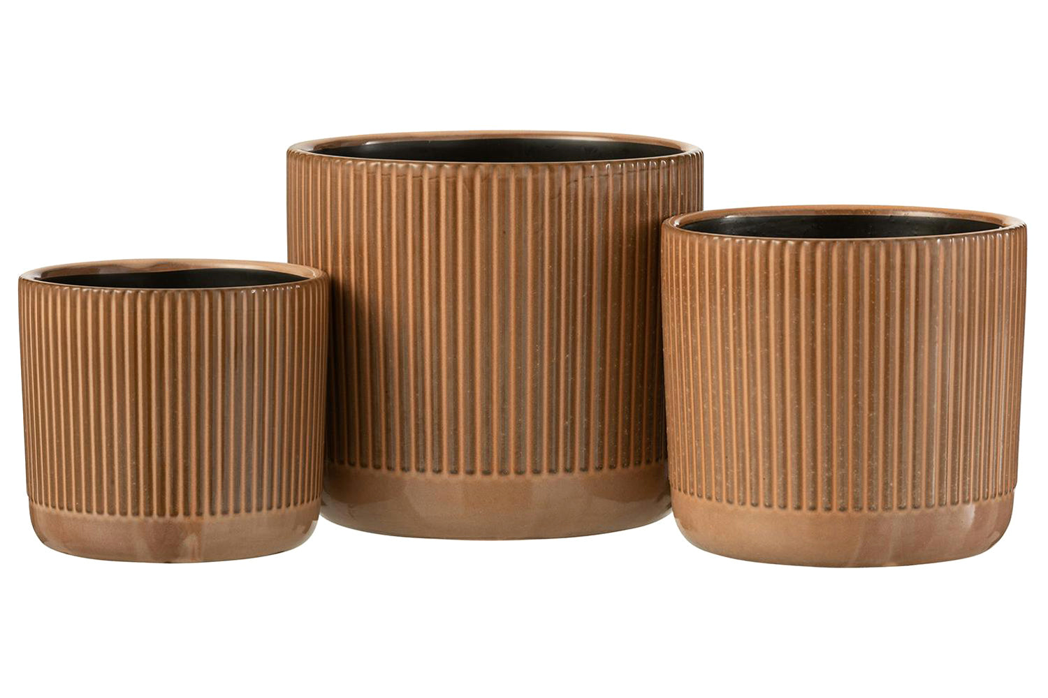 Flowerpot Line | Brown | Large-2