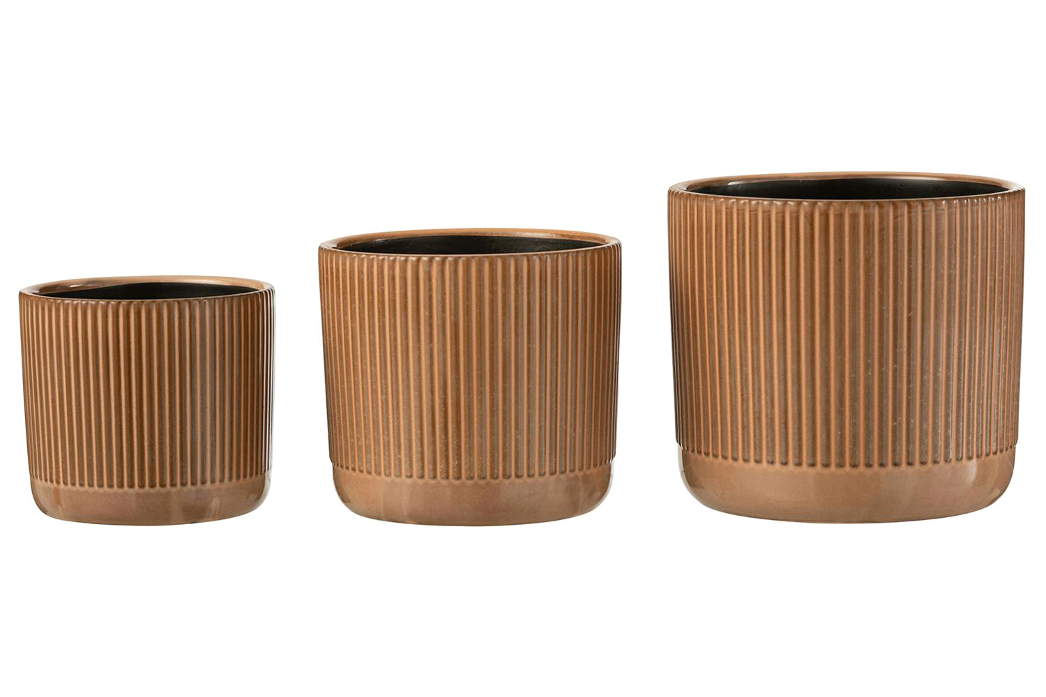 Flowerpot Line | Brown | Large-3