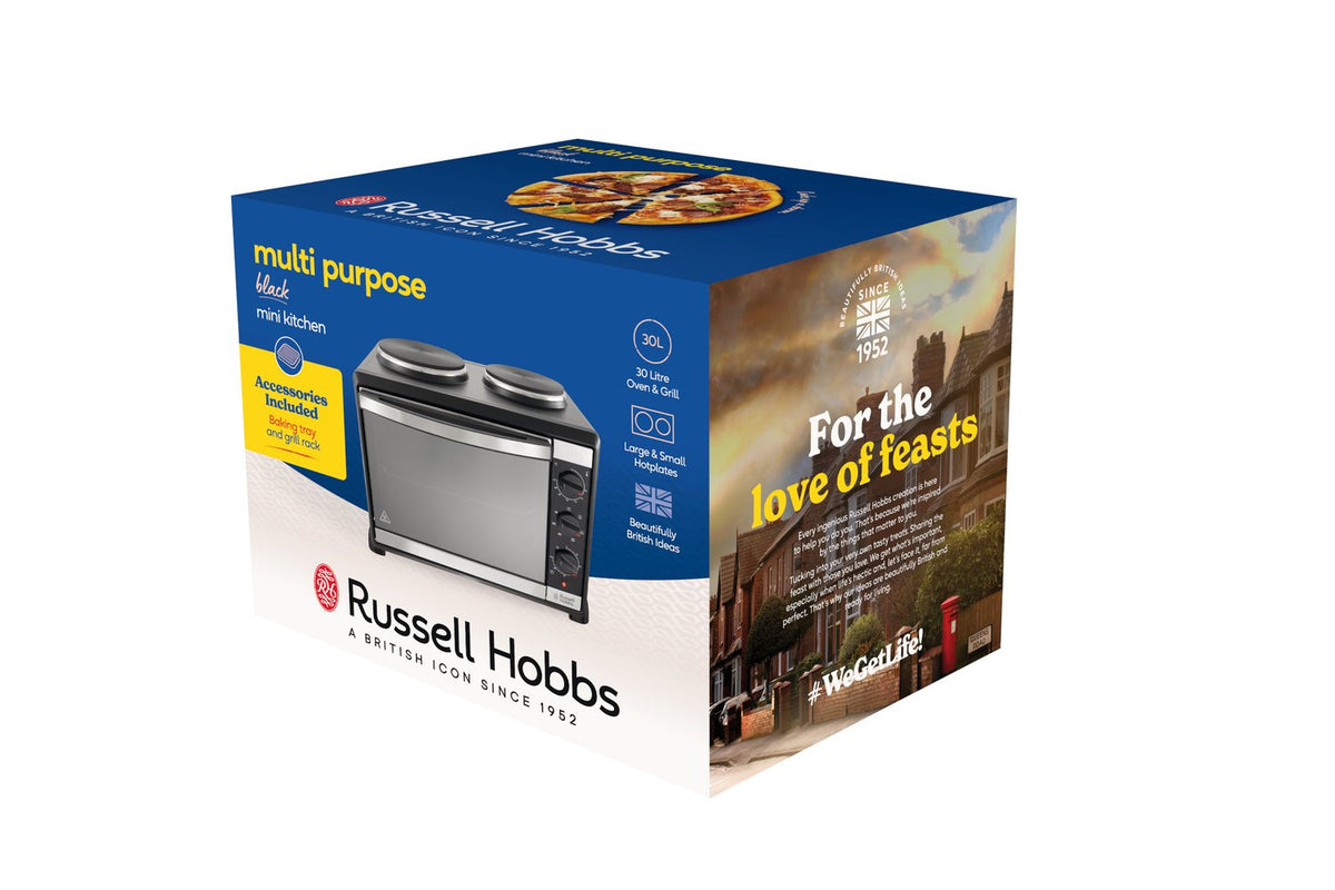 Russell Hobbs Mini Kitchen Multi-Cooker with Hotplates | 22780-11