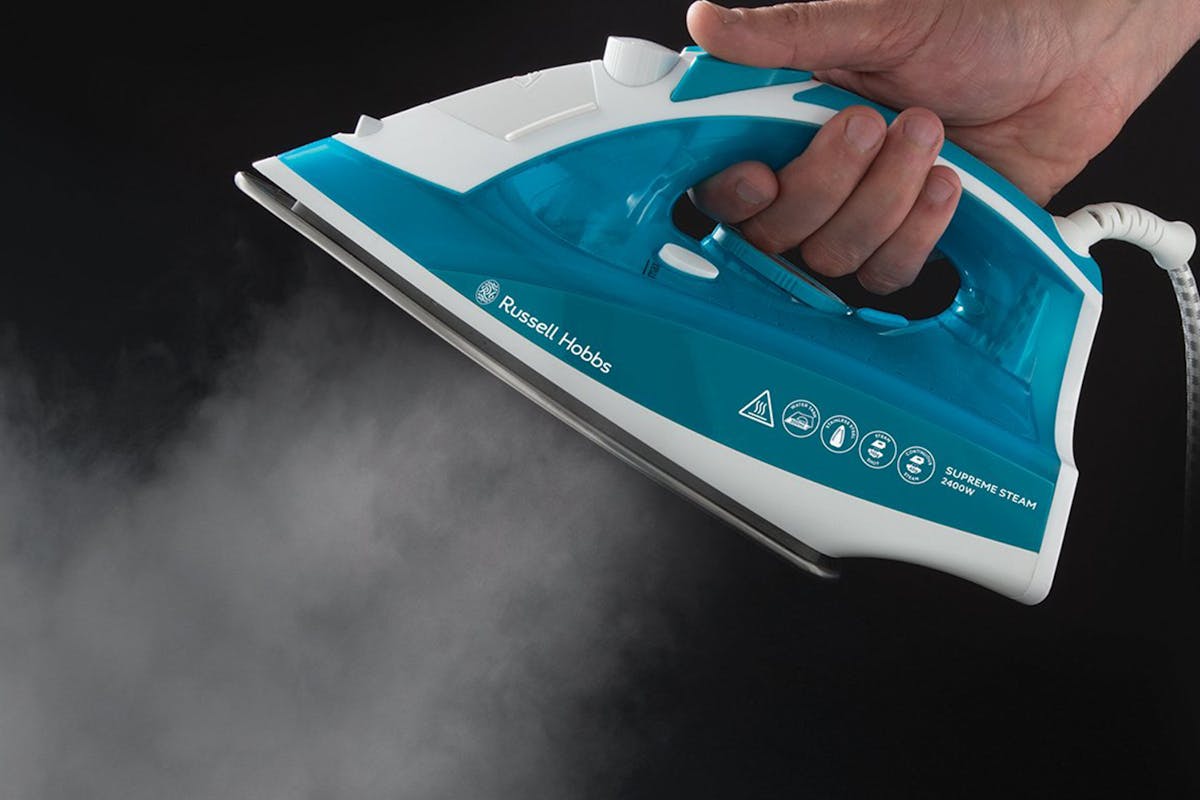 Russell Hobbs 2400W Supreme Steam Traditional Iron | 23061 | White/Blue-4