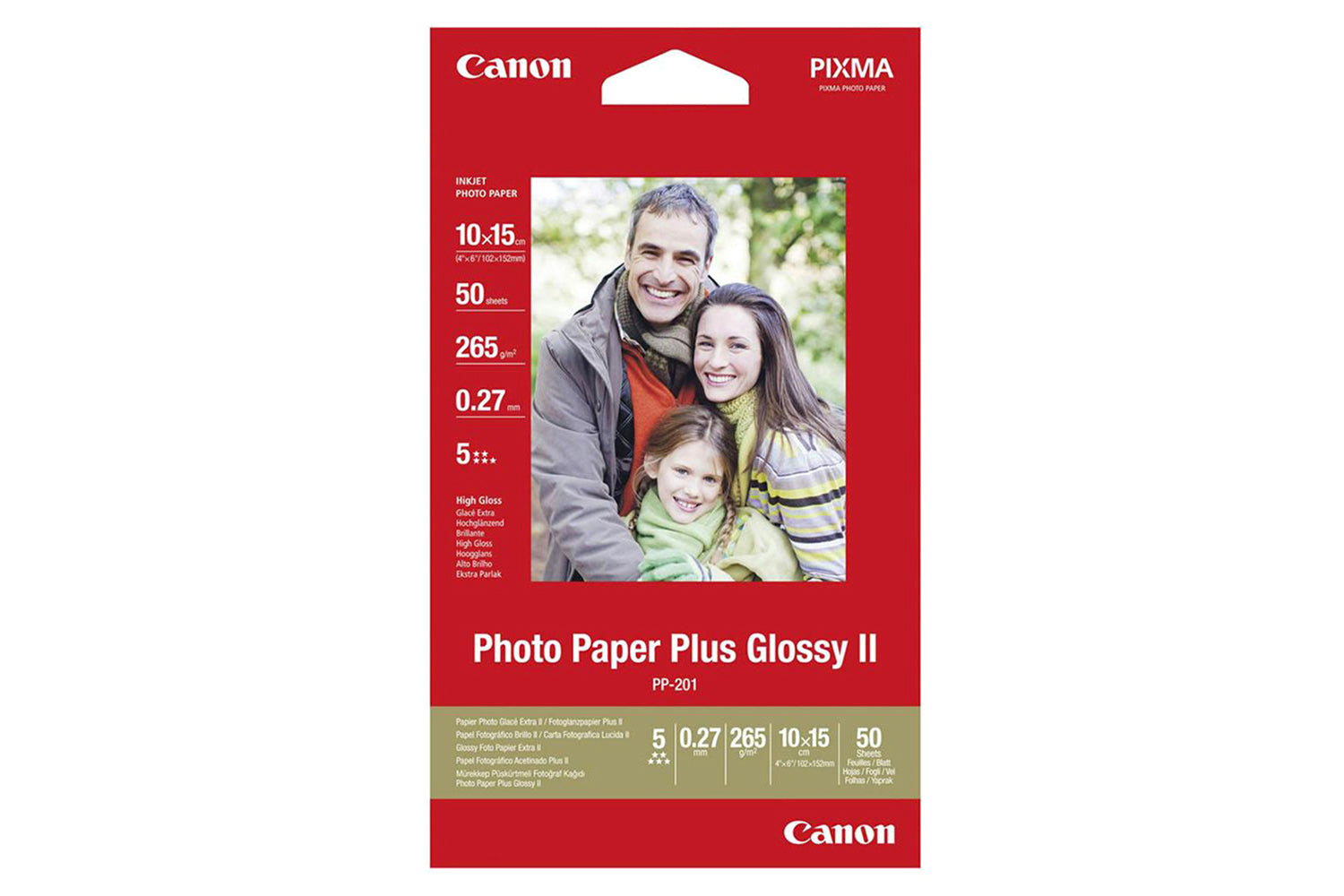 Canon PP-201 Plus Glossy II 4x6