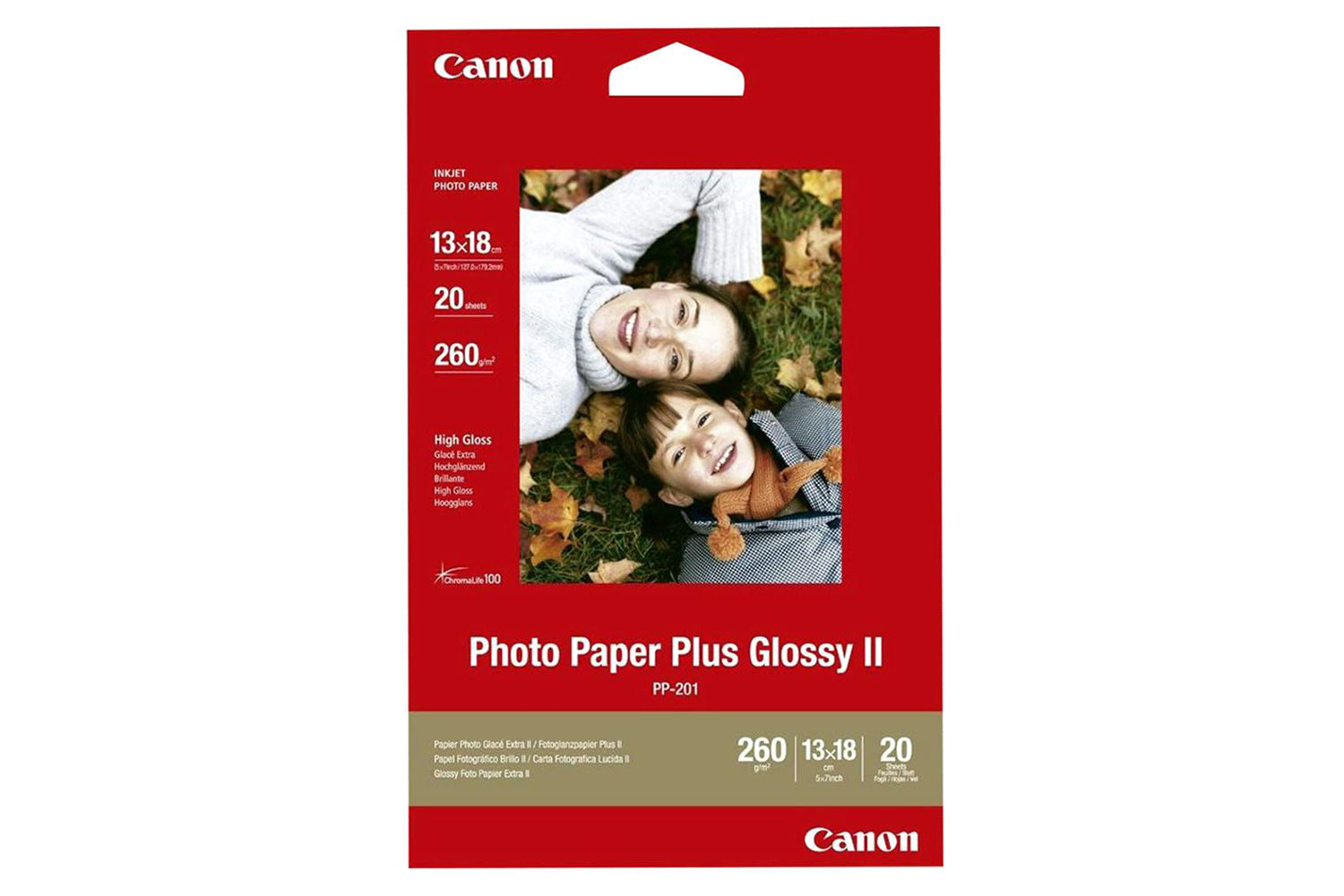 Canon PP-201 Plus Glossy II 5x7