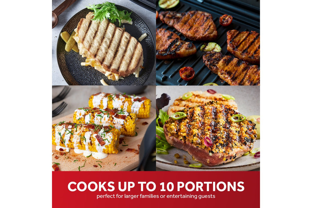 George Foreman 10 Portion Large Health Grill | 23440 | Black-4