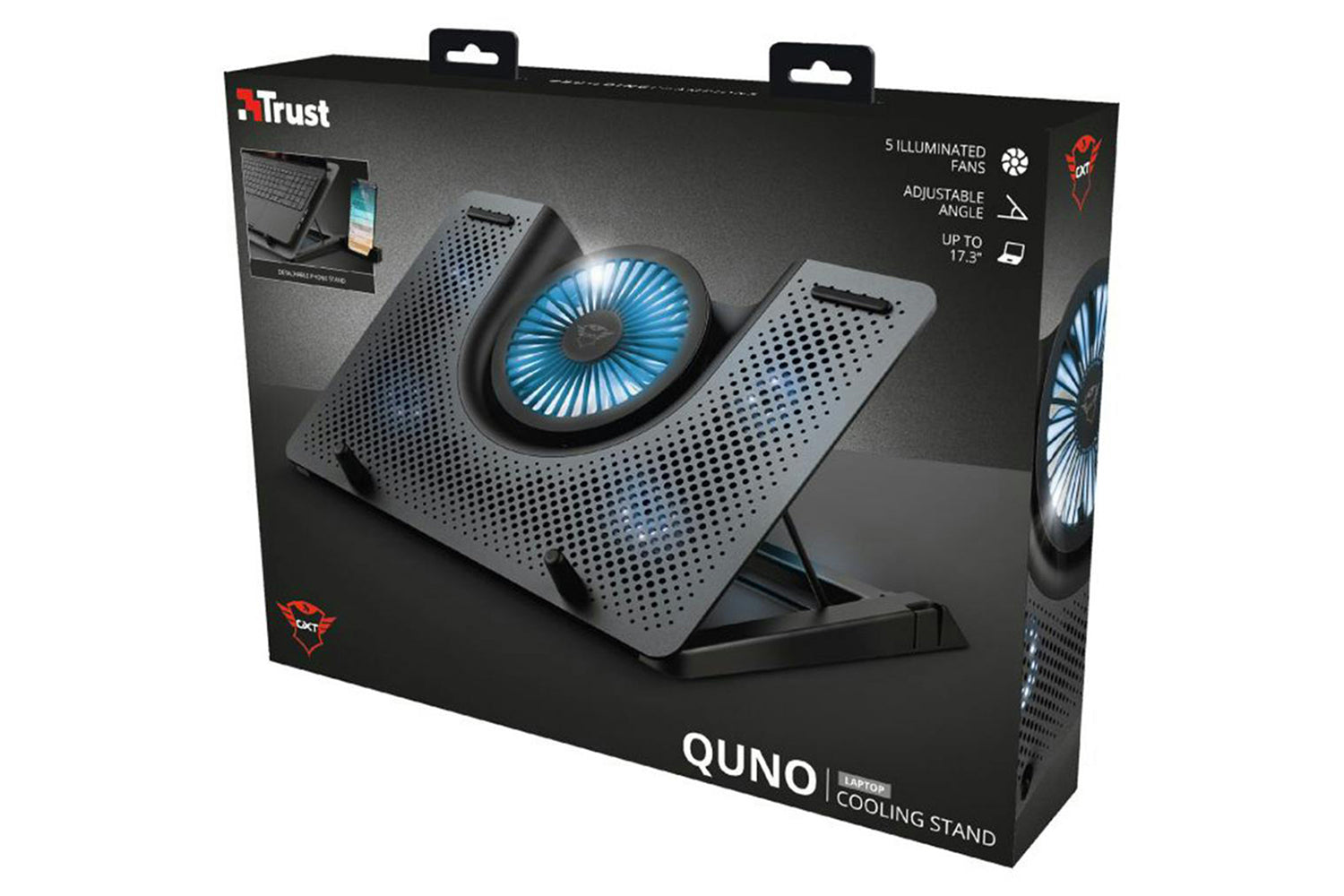 Trust GXT 1125 Quno Laptop Cooling Stand | 23581-13