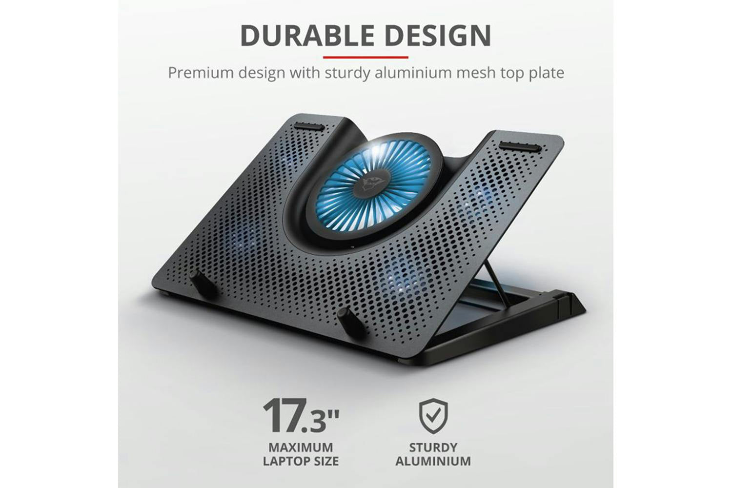 Trust GXT 1125 Quno Laptop Cooling Stand | 23581-3