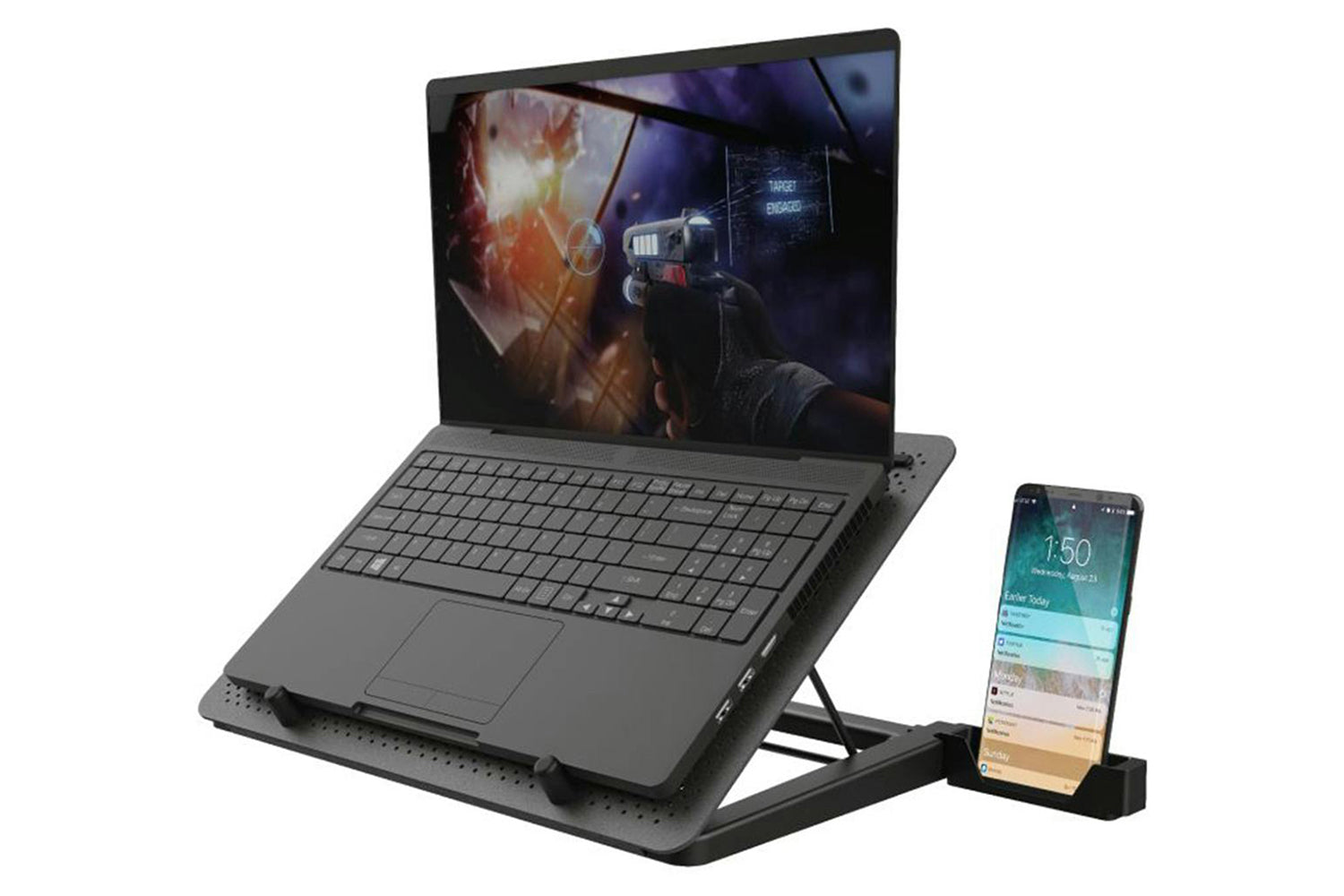 Trust GXT 1125 Quno Laptop Cooling Stand | 23581-8