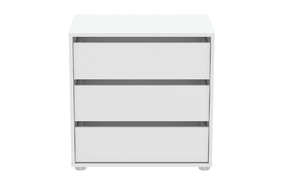 Blokty Chest of Drawer 60 cm | 3 Drawer | White