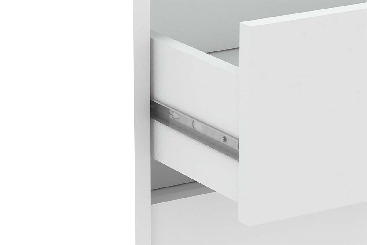 Blokty Chest of Drawer 60 cm | 3 Drawer | White-5